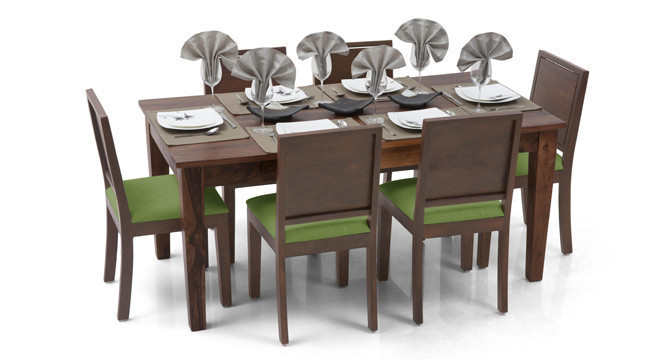 Landscape 6 Seater Storage Dining Table Set (Teak)